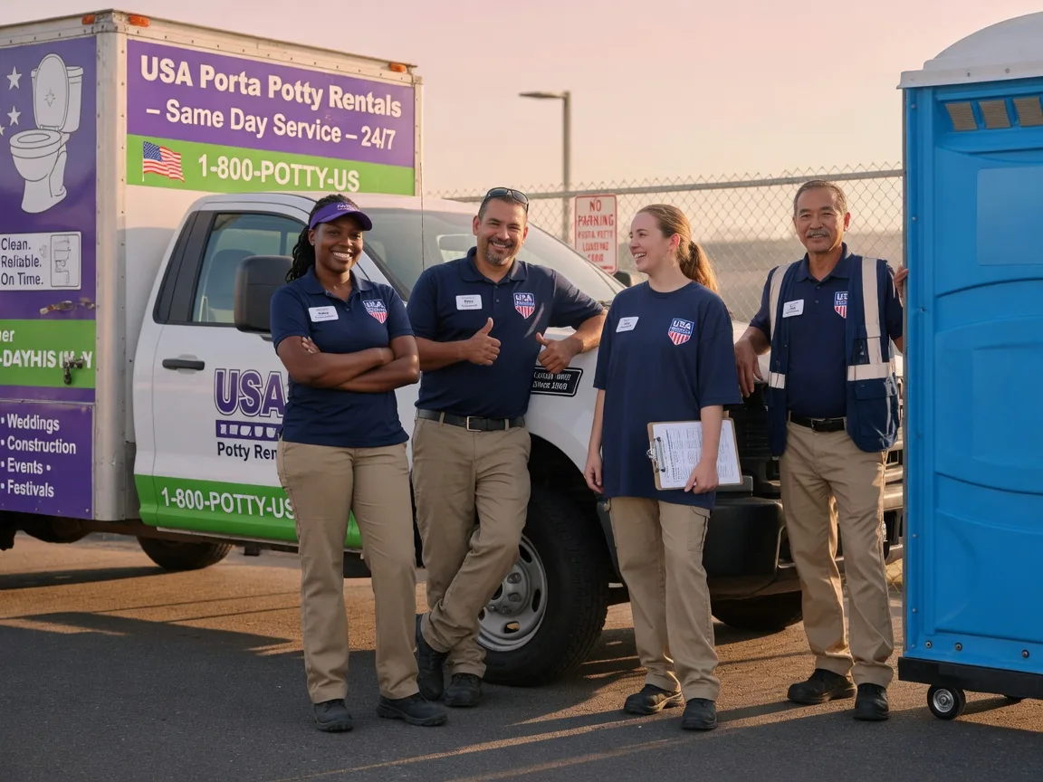 Porta Potty Rental company in Christopher, IL