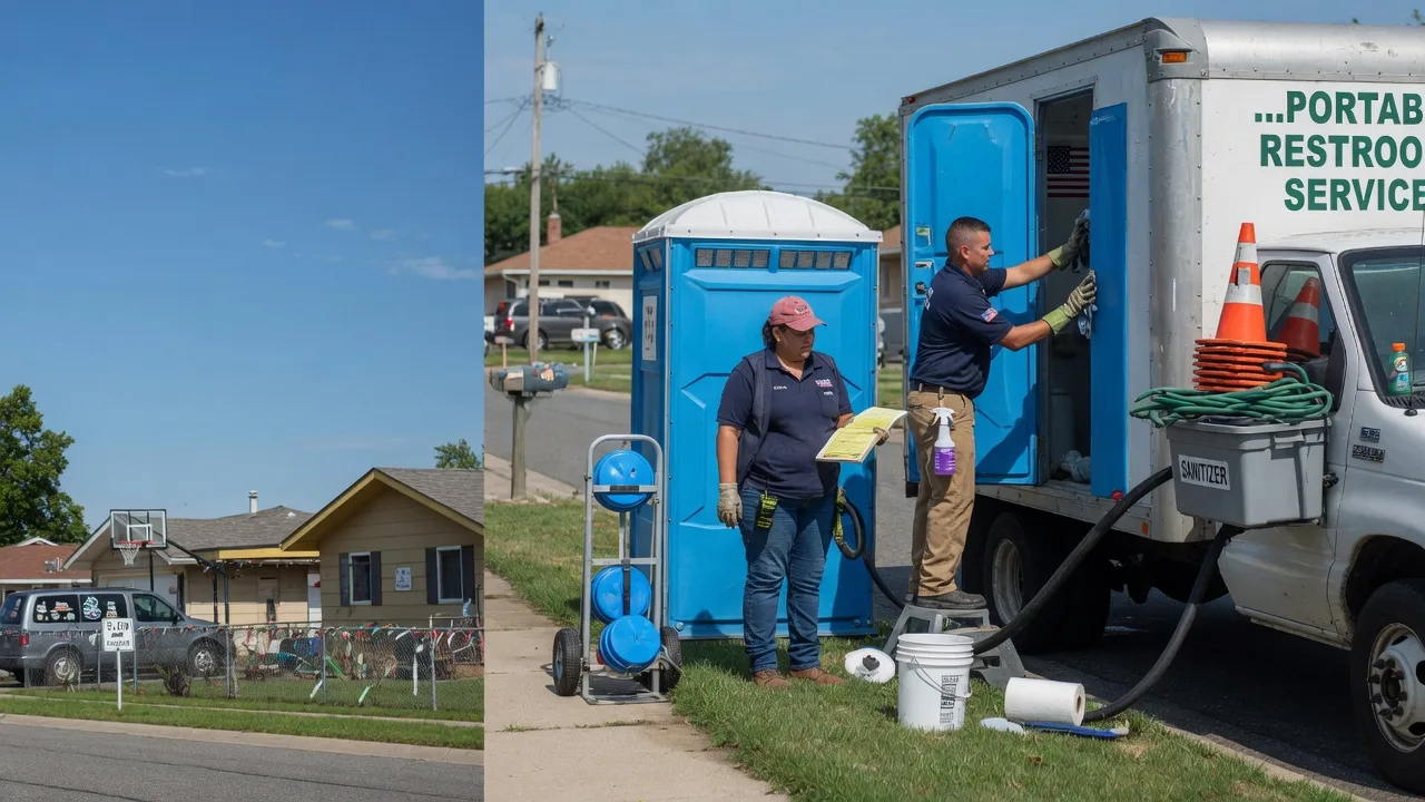 Portable Toilet Rental in Christopher, IL near me